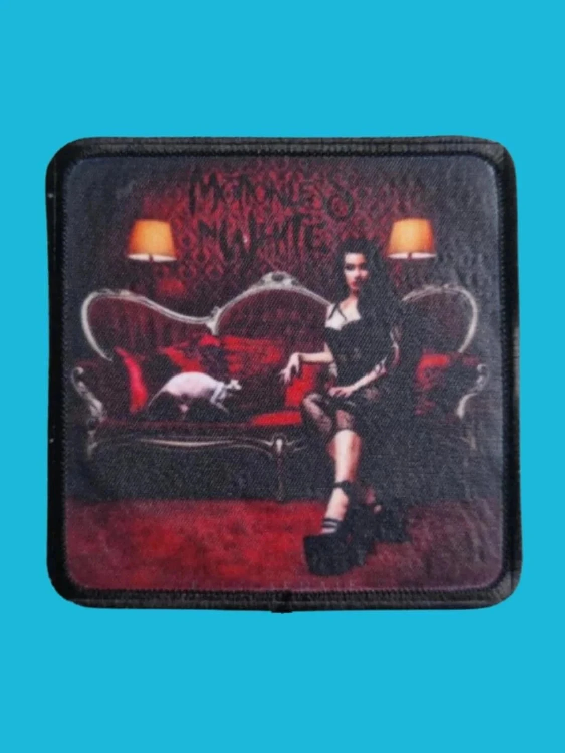 Patch Motionless in White - Reincarnate - Imprimé - Carré de 7,5 x 7,5 centimètres